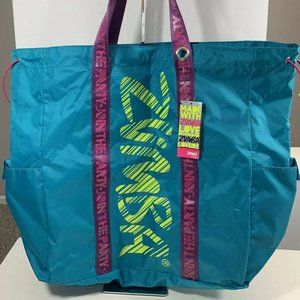Zumba Fast Dash Nylon Tote Lightweight Large Bag W
